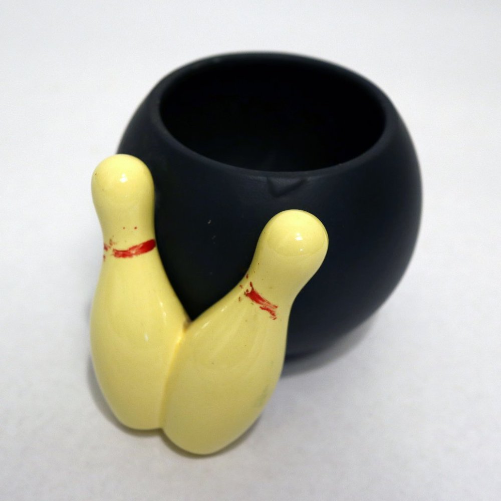 Vintage MCM Rubens Original Bowling Ball Planter